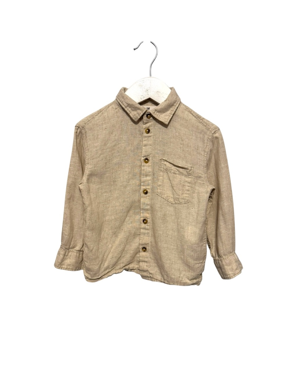 ⭐️ 5/$30 H&M Kids Linen Blend Shirt size 2T